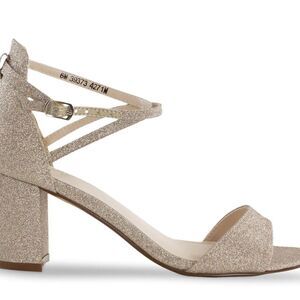 TOUCH UPS BY BENJAMIN WALK JACKIE SANDAL in Champagne‎